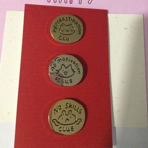 Mis0Happy funny clubs (set of 3)